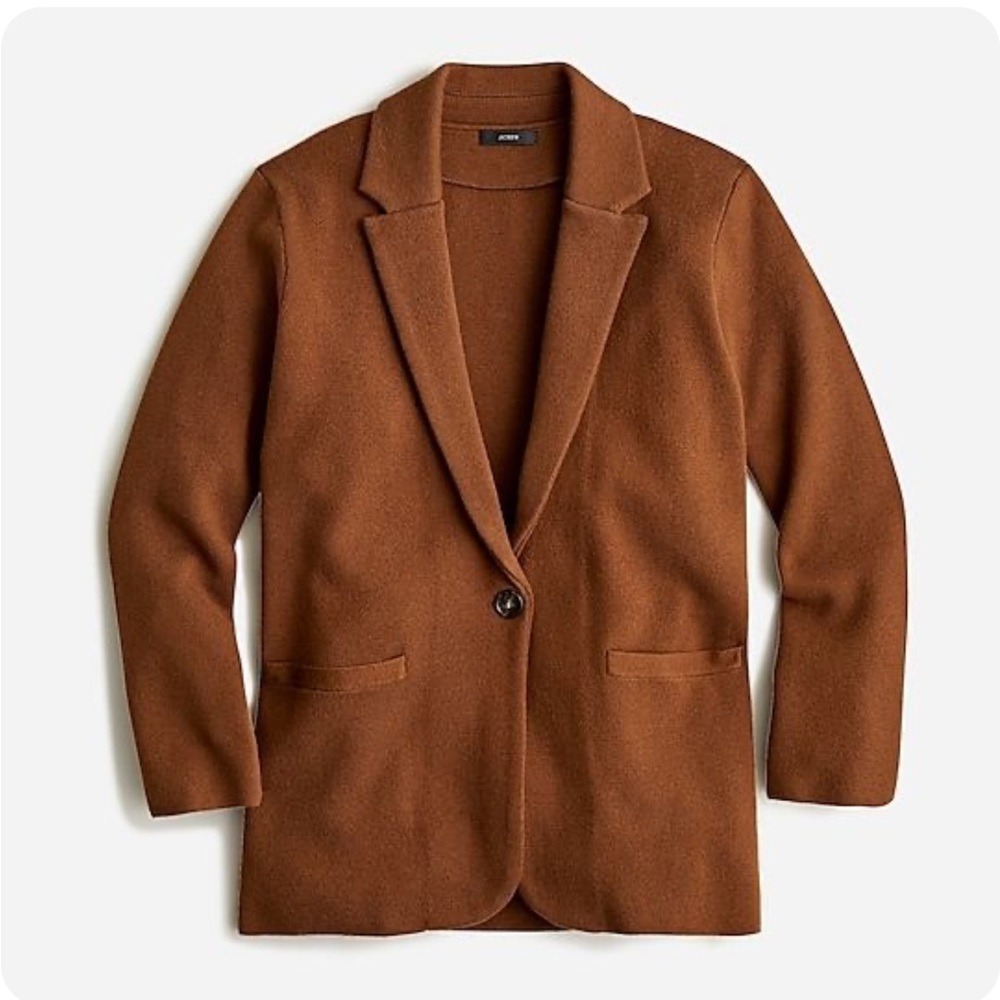 J.Crew Cecile Relaxed Sweater Blazer